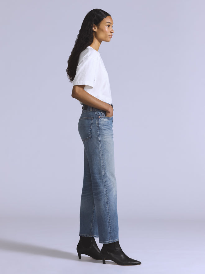 levi’s® blue tab™ women’s column jeans A588800122430 Medium Indigo  – Levi's Hong Kong
