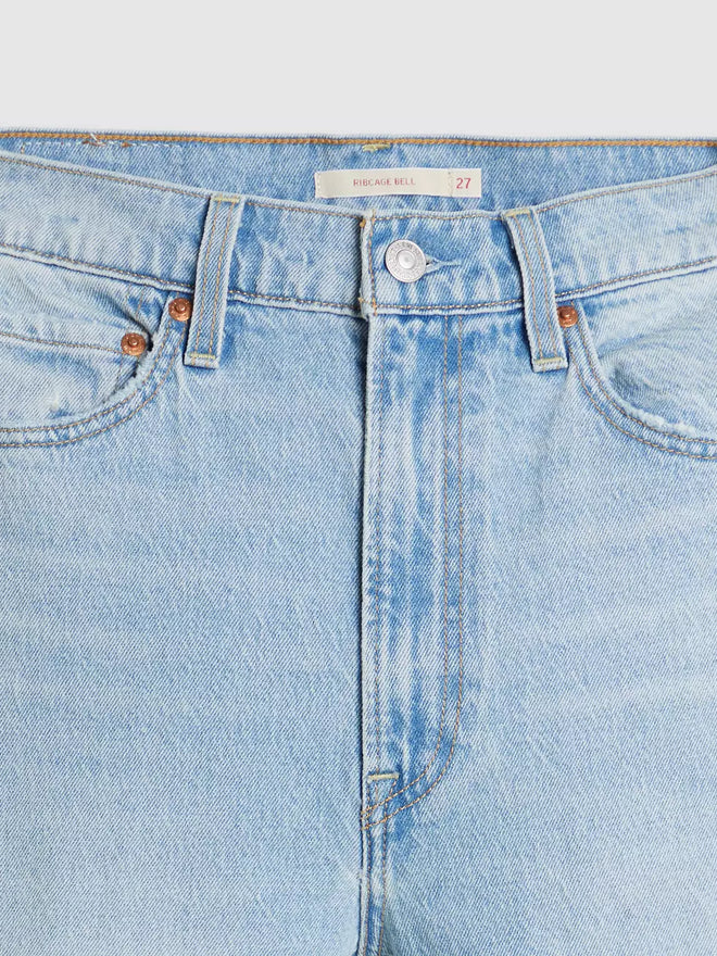 levi's® women's ribcage bell jeans A750300212430 Light Indigo  – Levi's Hong Kong