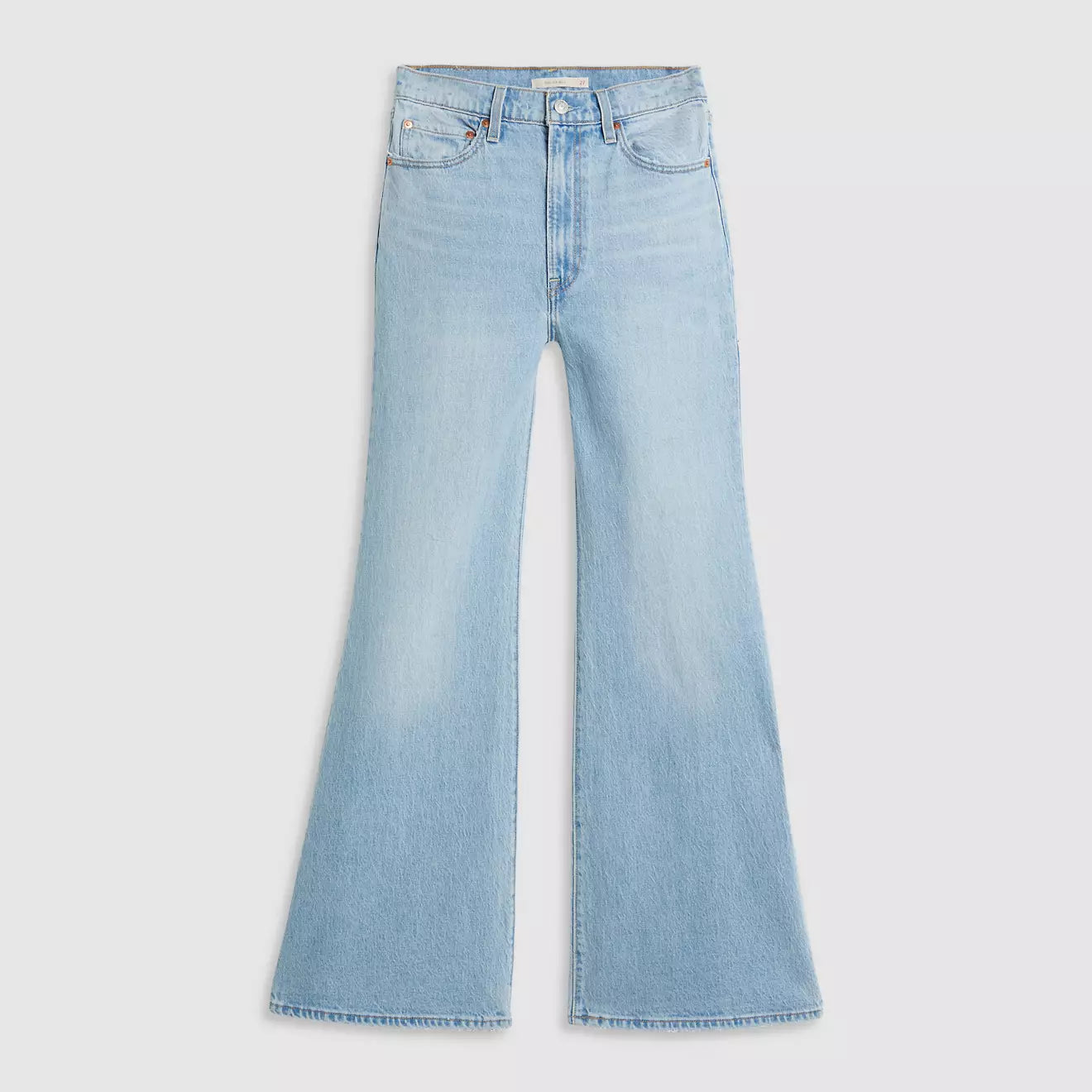 levi's® ribcage 高腰喇叭牛仔褲 | 女裝 A750300212430 Light Indigo – Levi's 香港