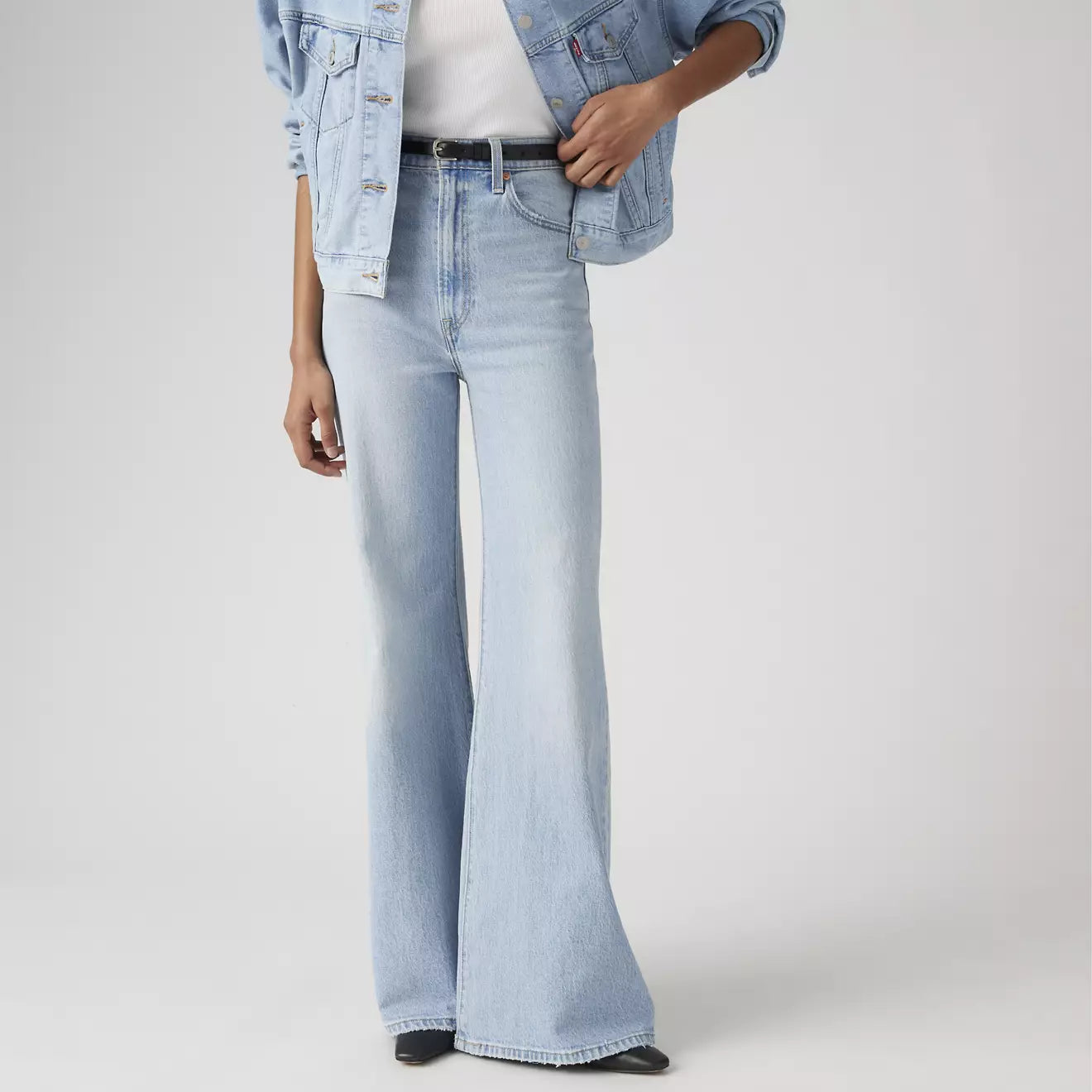 Levi's® Ribcage 高腰喇叭牛仔褲 | 女裝