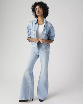 levi's® women's ribcage bell jeans A750300212430 Light Indigo  – Levi's Hong Kong