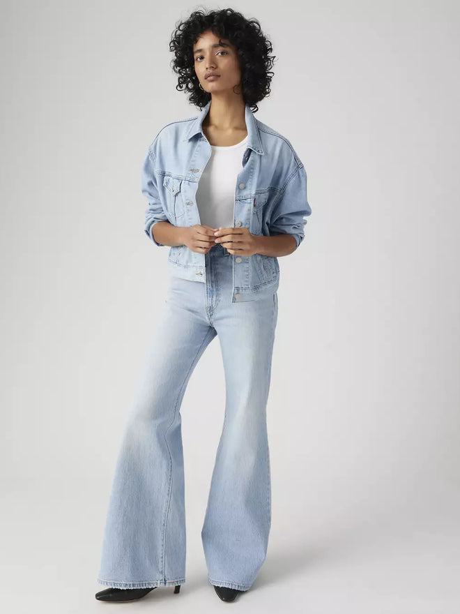 levi's® women's ribcage bell jeans A750300212430 Light Indigo  – Levi's Hong Kong