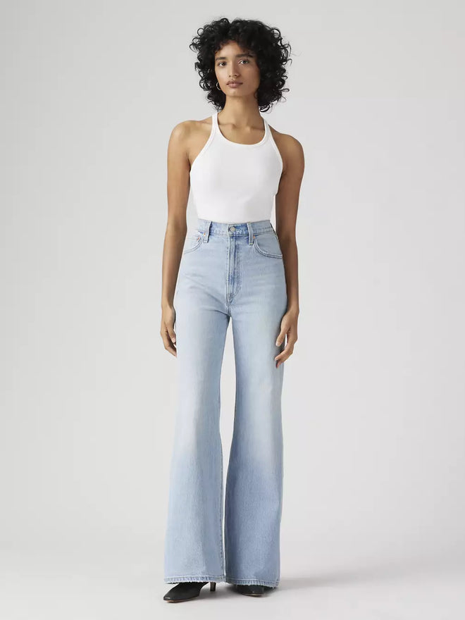levi's® women's ribcage bell jeans A750300212430 Light Indigo  – Levi's Hong Kong