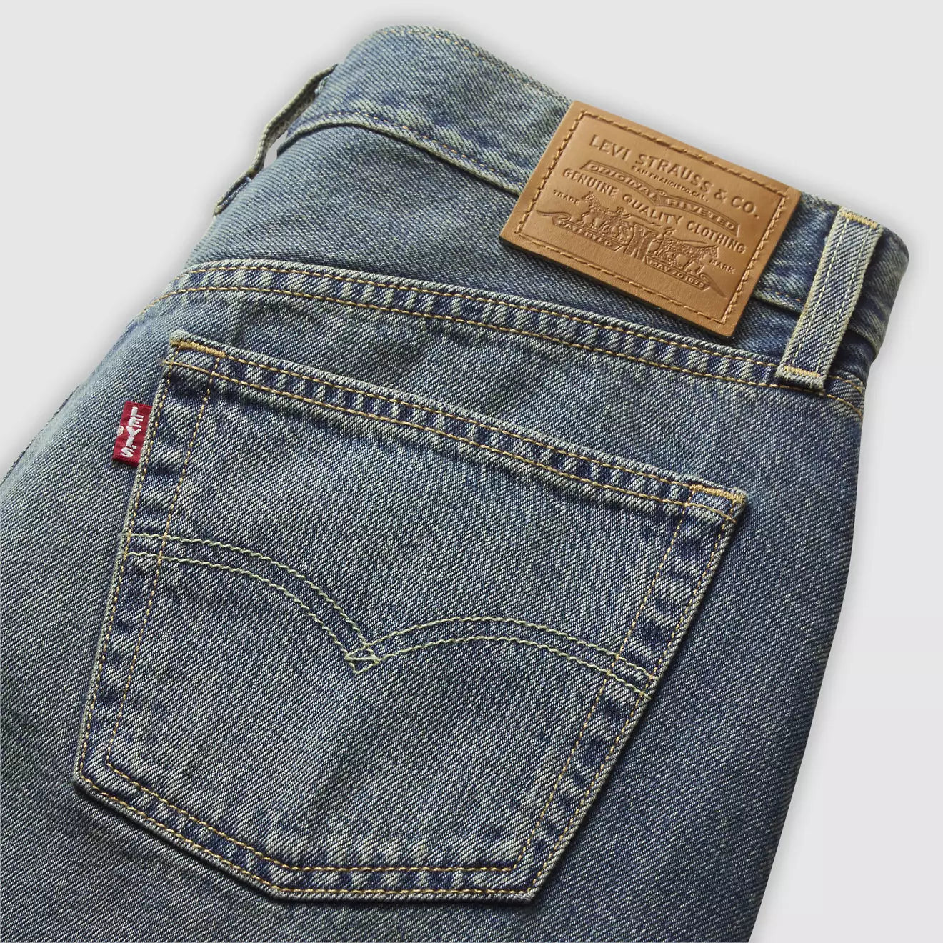 levi's® icon 半身裙 | 女裝 A8727001424- Medium Indigo – Levi's 香港