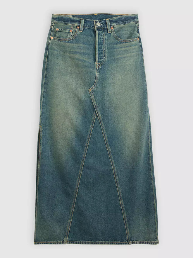 levi's® icon 半身裙 | 女裝 A8727001424- Medium Indigo  – Levi's 香港