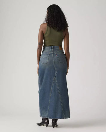 levi's® icon 半身裙 | 女裝 A8727001424- Medium Indigo  – Levi's 香港