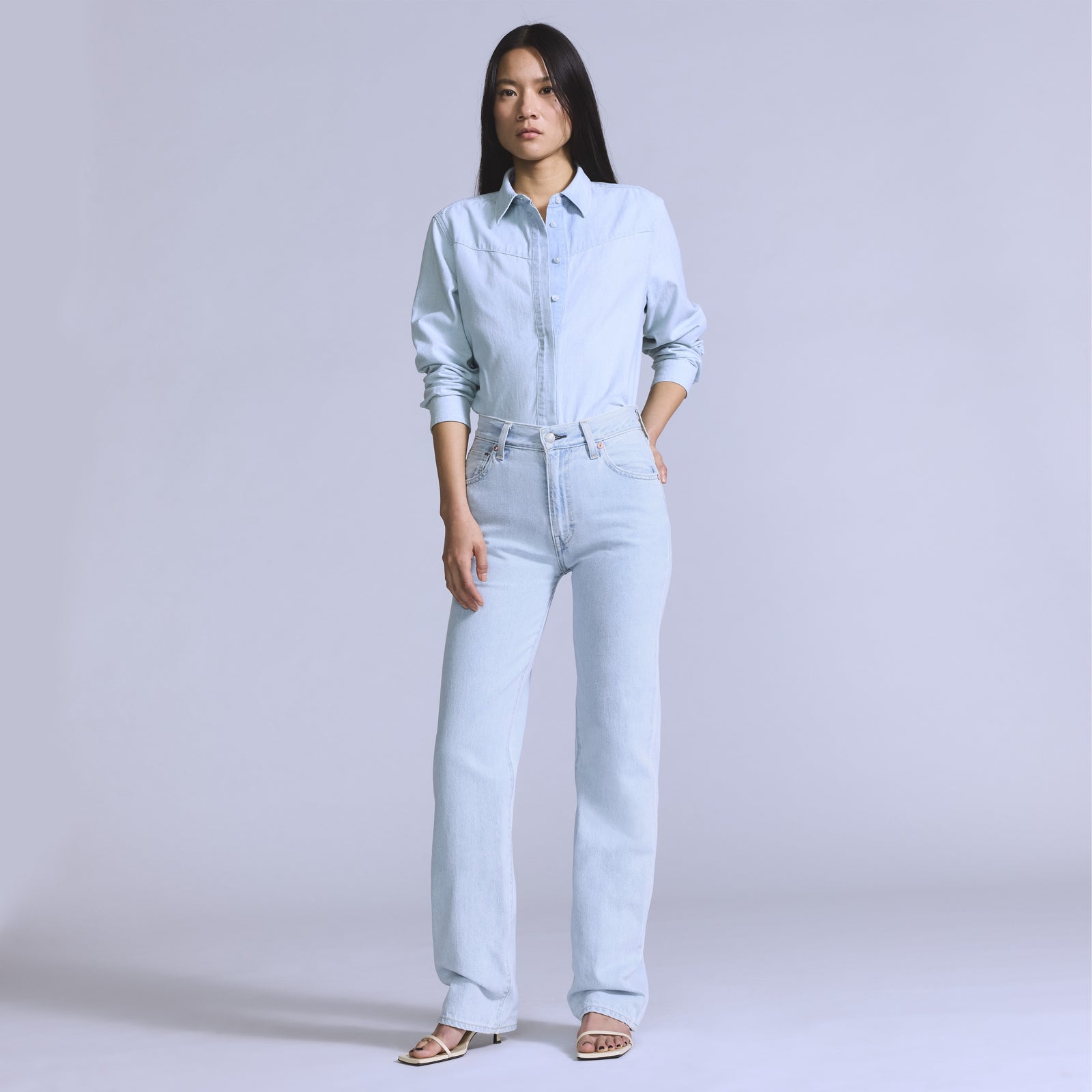 levi's® blue tab™ womens plank straight jeans A913800032430 Indigo – Levi's Hong Kong