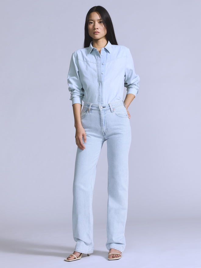 levi's® blue tab™ womens plank straight jeans A913800032430 Indigo  – Levi's Hong Kong