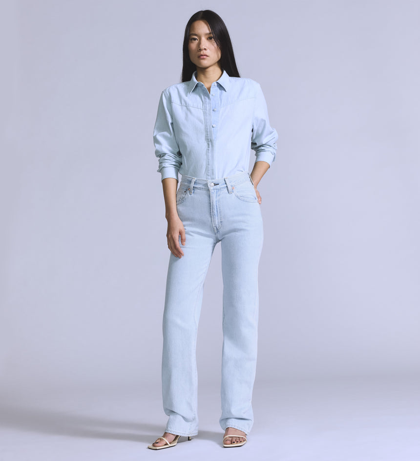 levi’s® blue tab™ womens plank straight jeans A913800032430 Indigo – Levi's 香港