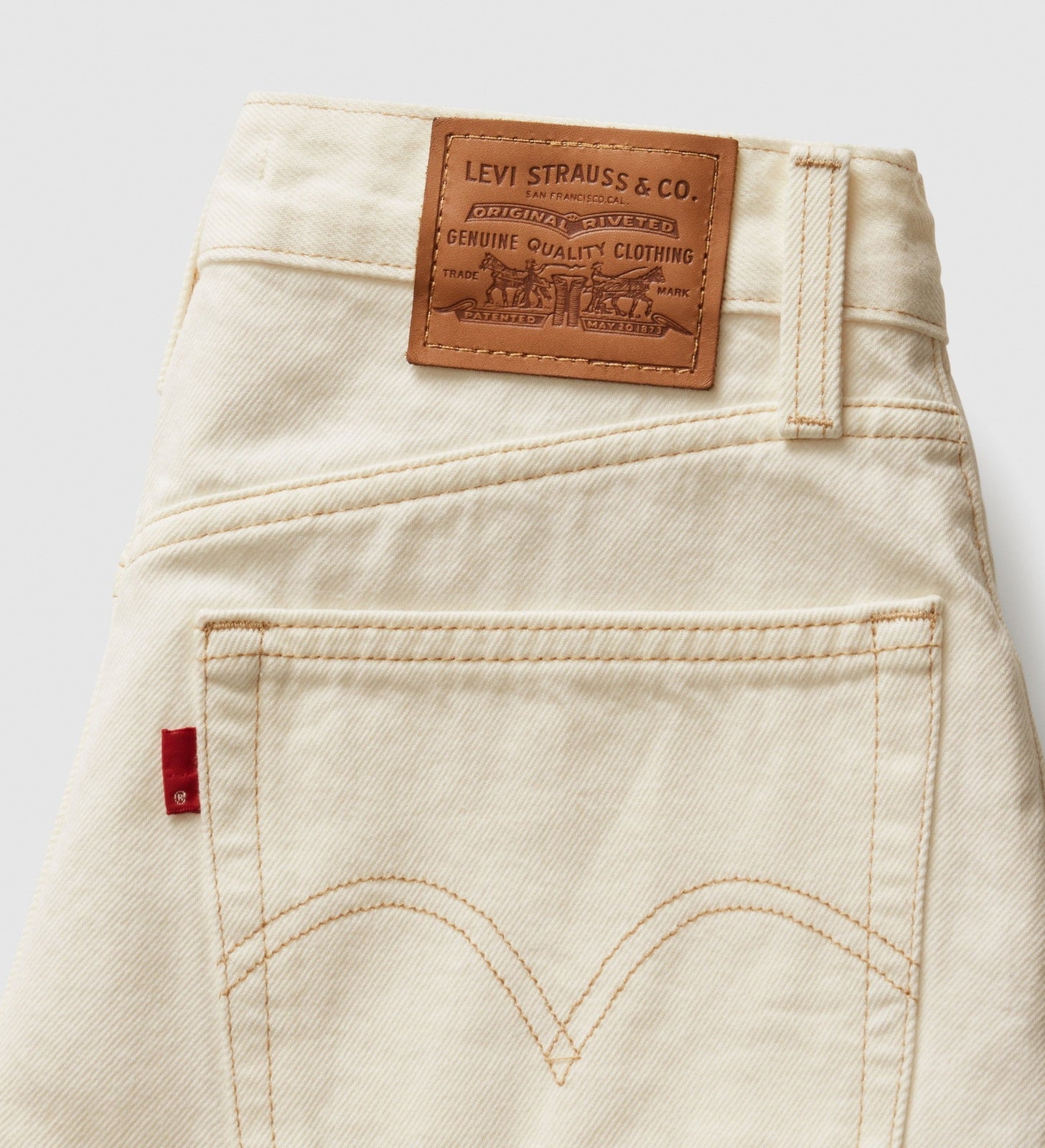 levi's® 高腰 baggy 寬鬆短褲|女裝 A9311000723- Neutrals – Levi's 香港