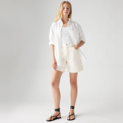 Levi's® 高腰 BAGGY 寬鬆短褲|女裝