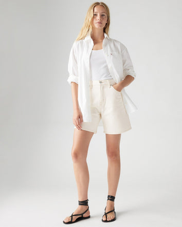 levi's® 高腰 baggy 寬鬆短褲|女裝 A9311000724- Neutrals  – Levi's 香港