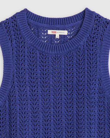 levi's® women's sunrise crochet tank 0012Z0001XS- Blues  – Levi's Hong Kong