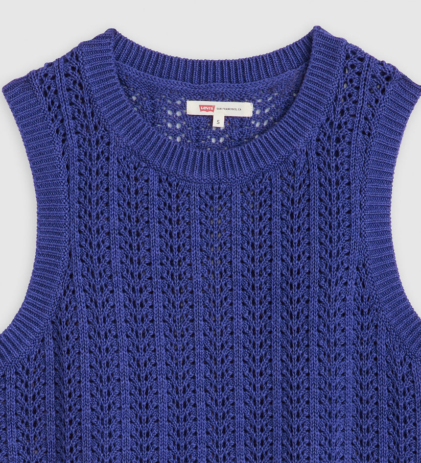 levi's® women's sunrise crochet tank 0012Z0001XS- Blues – Levi's Hong Kong