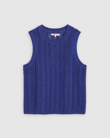levi's® women's sunrise crochet tank 0012Z0001XS- Blues  – Levi's Hong Kong
