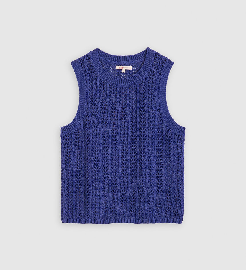 levi's® women's sunrise crochet tank 0012Z0001XS- Blues – Levi's Hong Kong