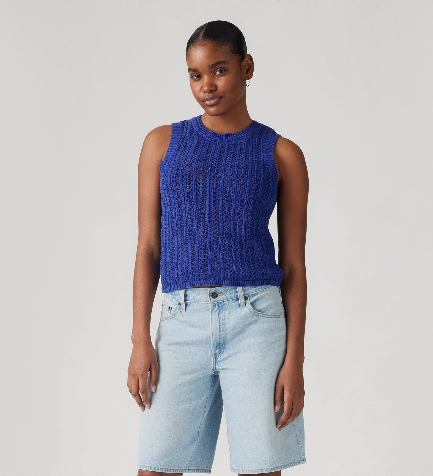 levi's® women's sunrise crochet tank 0012Z0001S- Blues – Levi's Hong Kong
