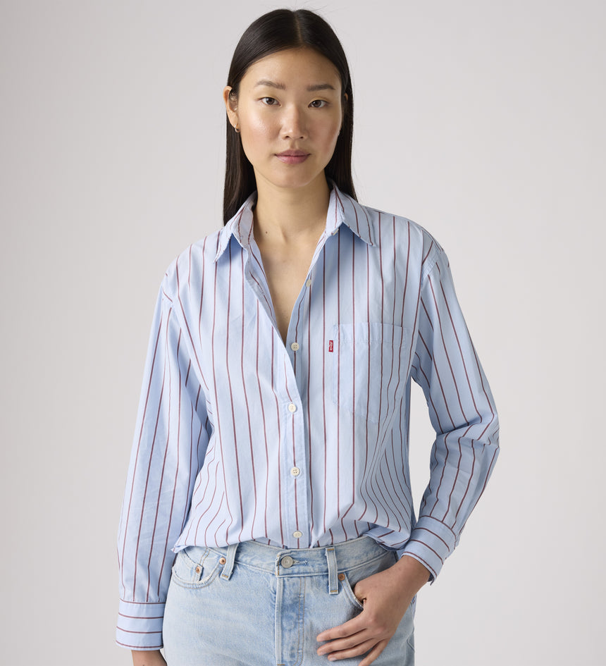 levi's® women's harlie boyfriend shirt 001HM0012XS- Multicolor – Levi's Hong Kong