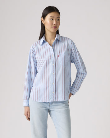 levi's® women's harlie boyfriend shirt 001HM0012XS- Multicolor  – Levi's Hong Kong
