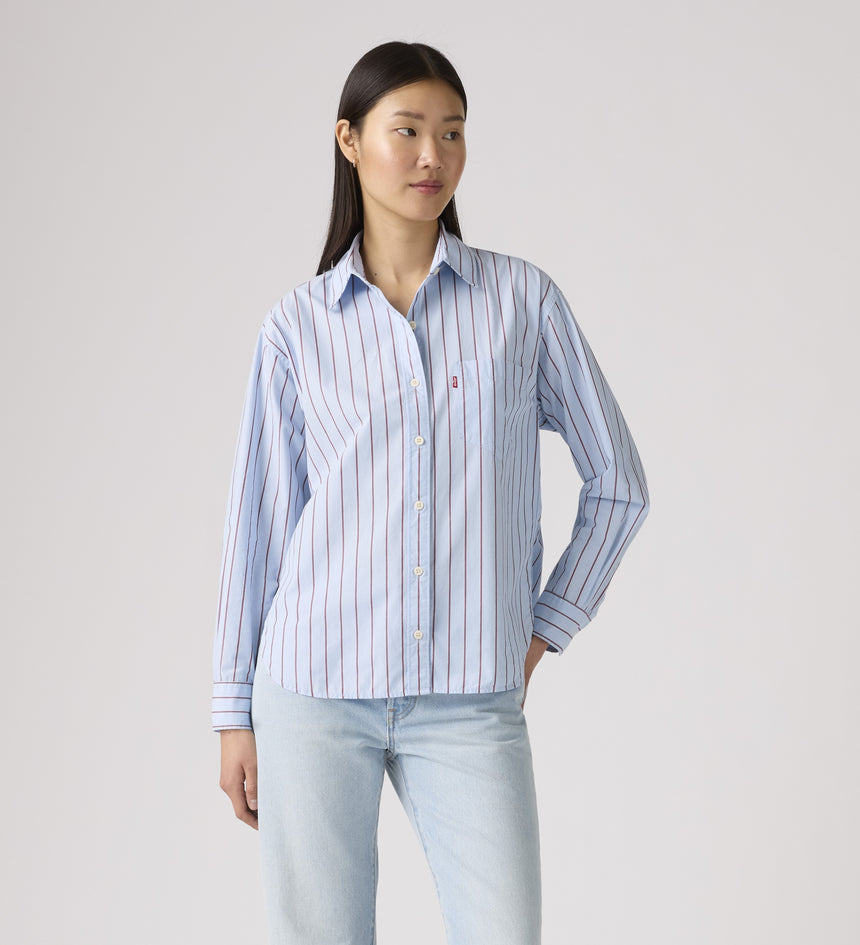 levi's® women's harlie boyfriend shirt 001HM0012XS- Multicolor – Levi's Hong Kong