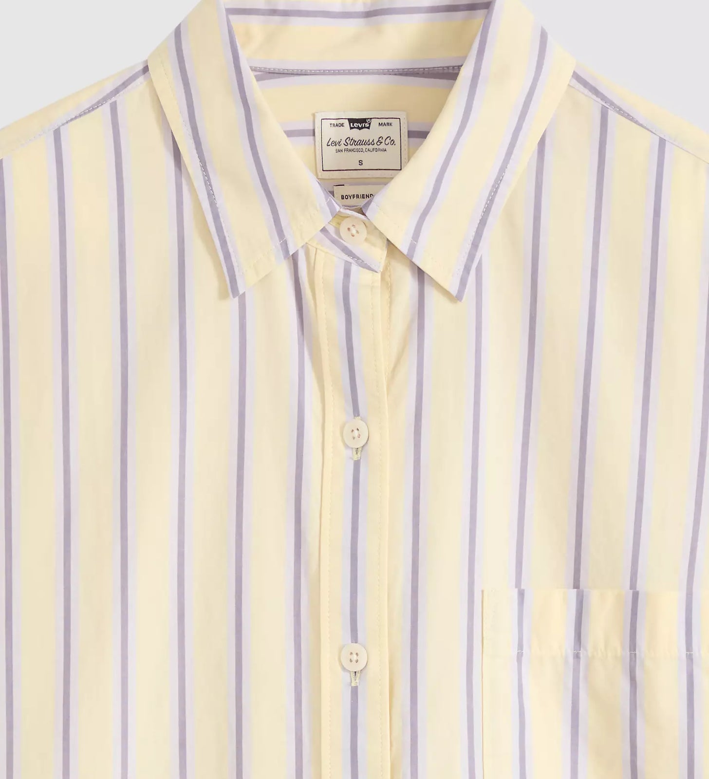 levi's® women's harlie boyfriend shirt 001HM0027XS- Multicolor – Levi's Hong Kong