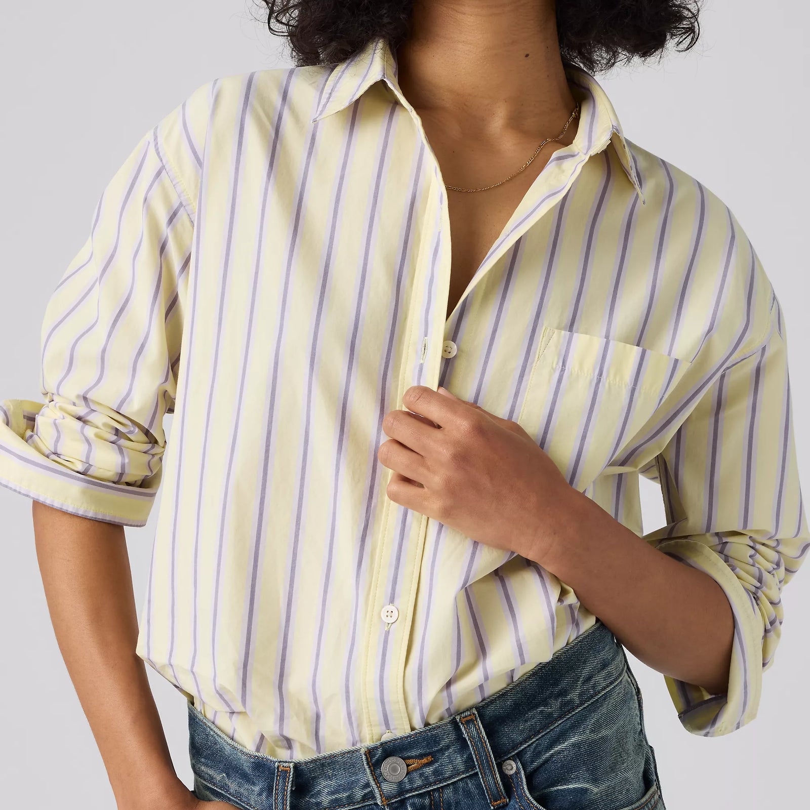 levi's® harlie boyfriend 男友風襯衫 | 女裝   001HM0027XS- Multicolor – Levi's 香港