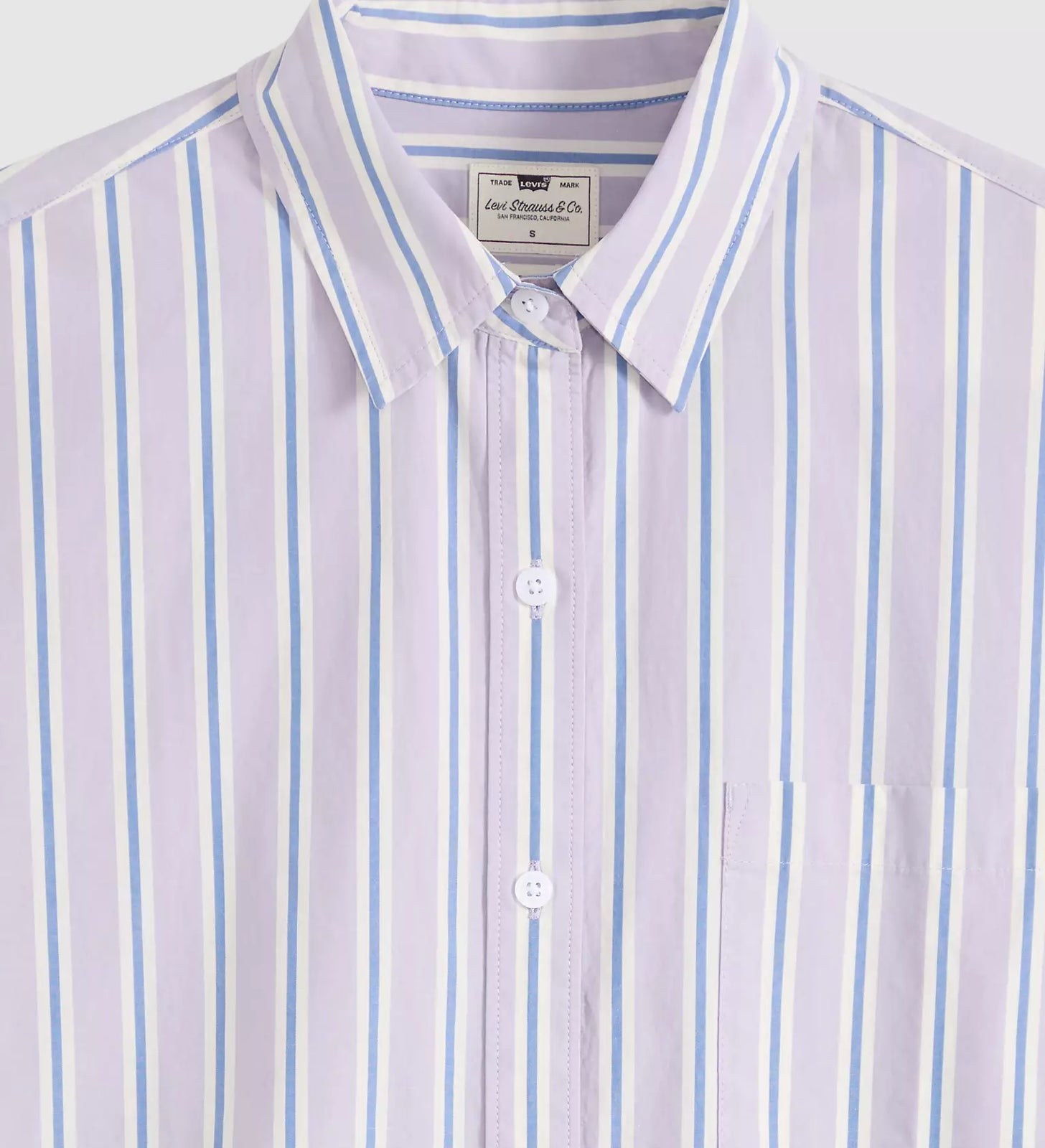 levi's® women's harlie boyfriend shirt 001HM0028XS- Multicolor – Levi's Hong Kong