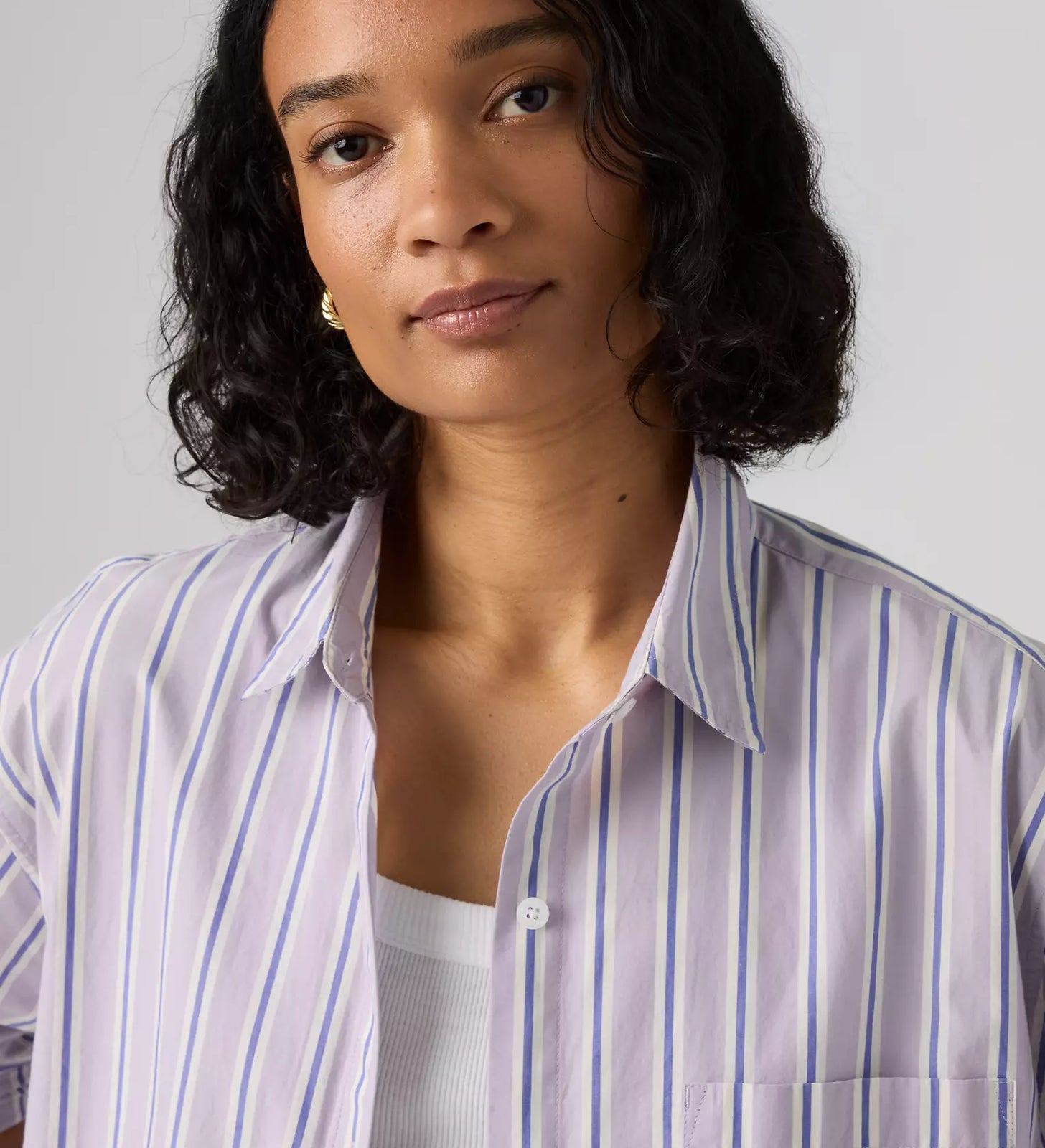 levi's® women's harlie boyfriend shirt 001HM0028XS- Multicolor – Levi's Hong Kong