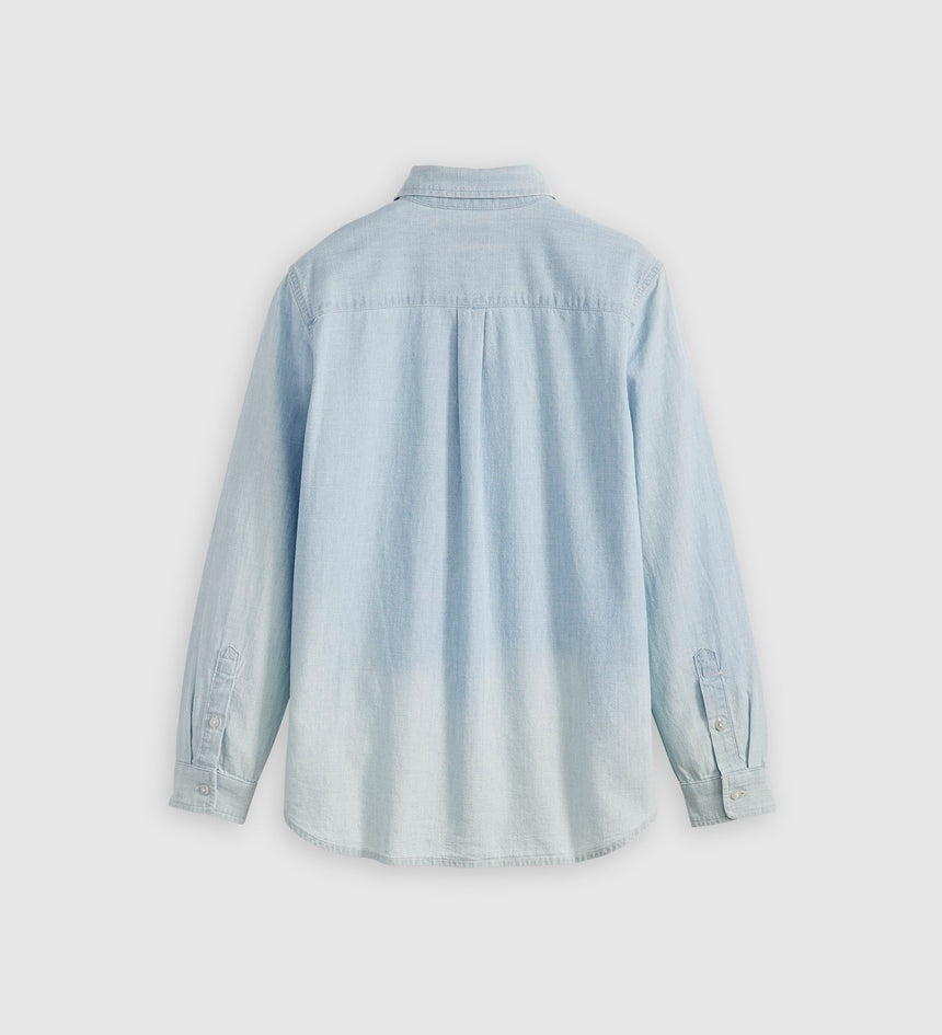 levi's® blue tab™ women's club shirt 001LP0000XS- Medium Indigo – Levi's Hong Kong