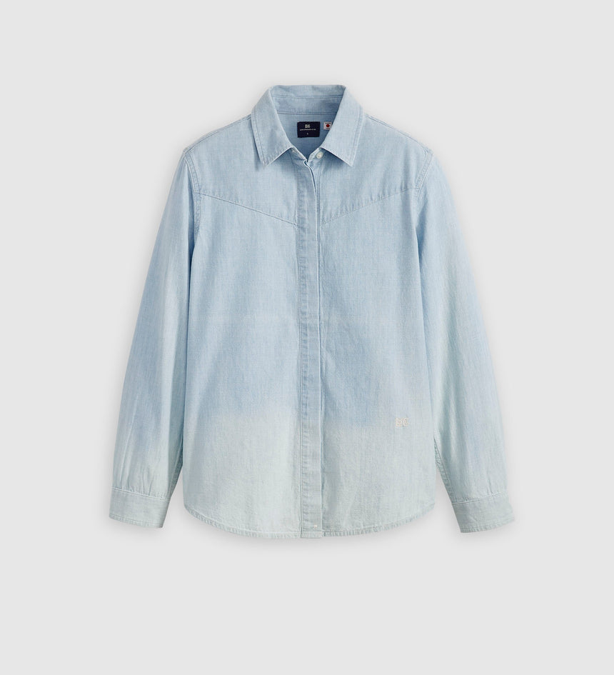 levi's® blue tab™ women's club shirt 001LP0000XS- Medium Indigo – Levi's Hong Kong