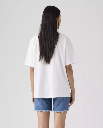levi's® graphic tabor 圖案 t恤 | 女裝   001MX0018XXS- White  – Levi's 香港