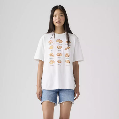 Levi's® Graphic Tabor 圖案 T恤 | 女裝  
