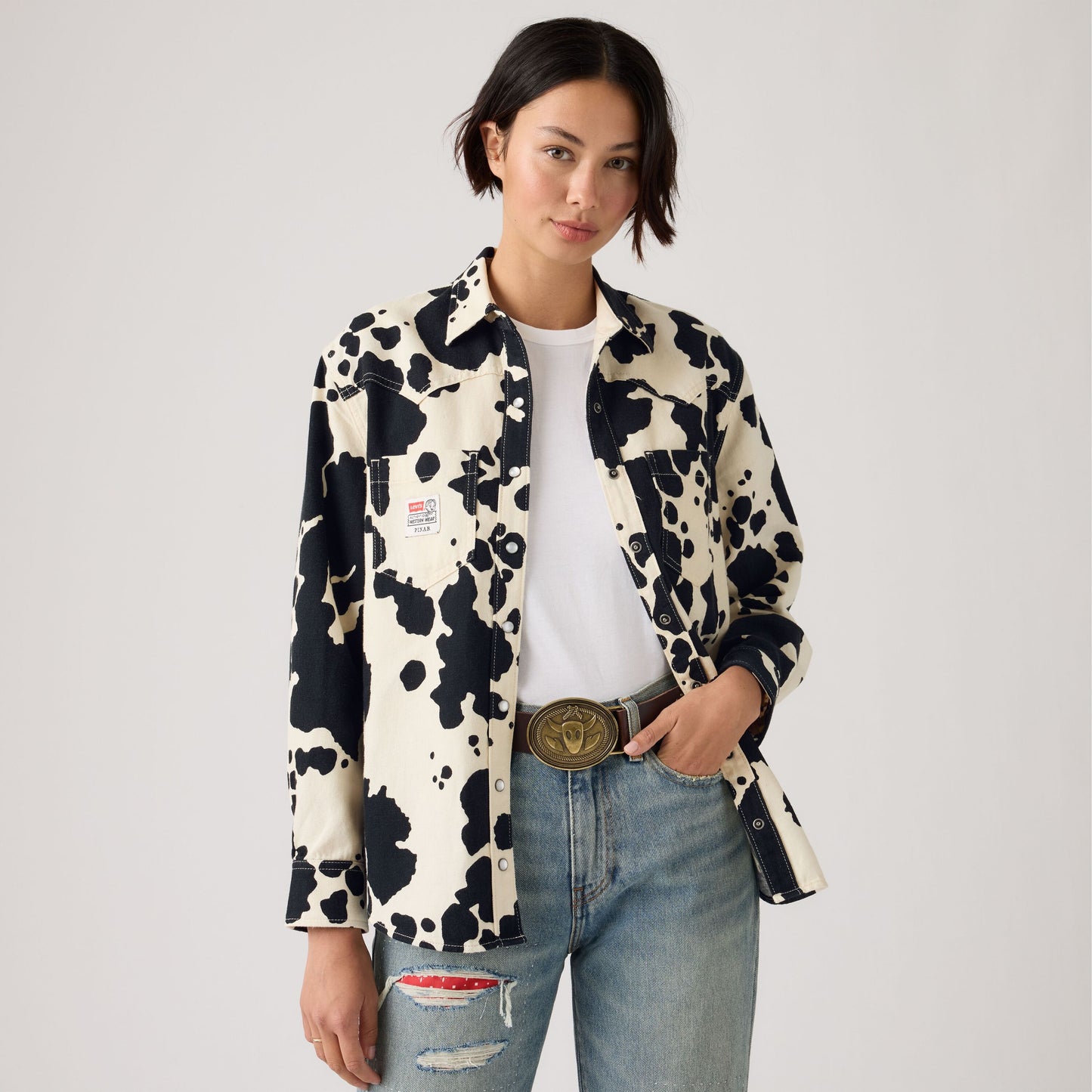 Levi's® x Toy Story 女士西部圖案恤衫 | 女裝