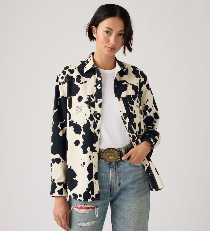 levi's® x toy story 女士西部圖案恤衫 | 女裝 0034F0000XS- Multicolor – Levi's 香港