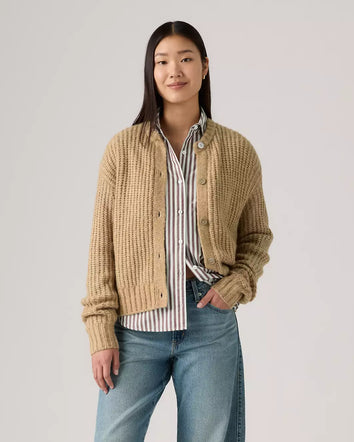 levi's® women's luna shell button cardigan 0038F0002XS- Multicolor  – Levi's Hong Kong