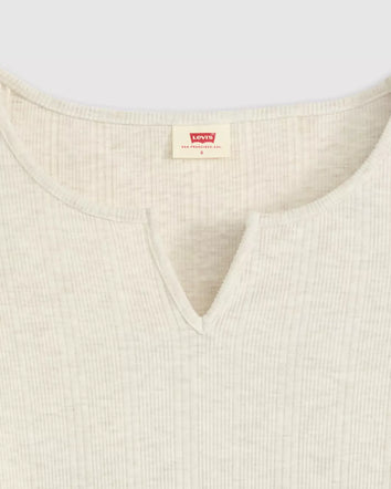 levi's® dry goods supersoft 超柔軟長袖 t恤 | 女裝   003Q10000S- Neutral  – Levi's 香港