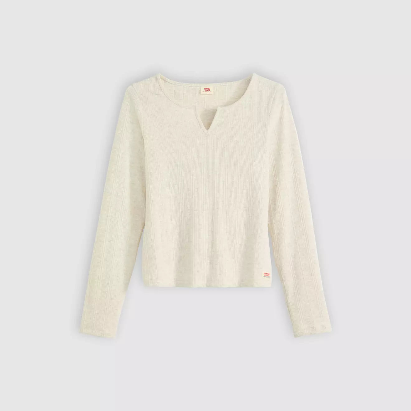 levi's® dry goods supersoft 超柔軟長袖 t恤 | 女裝   003Q10000XS- Neutral – Levi's 香港