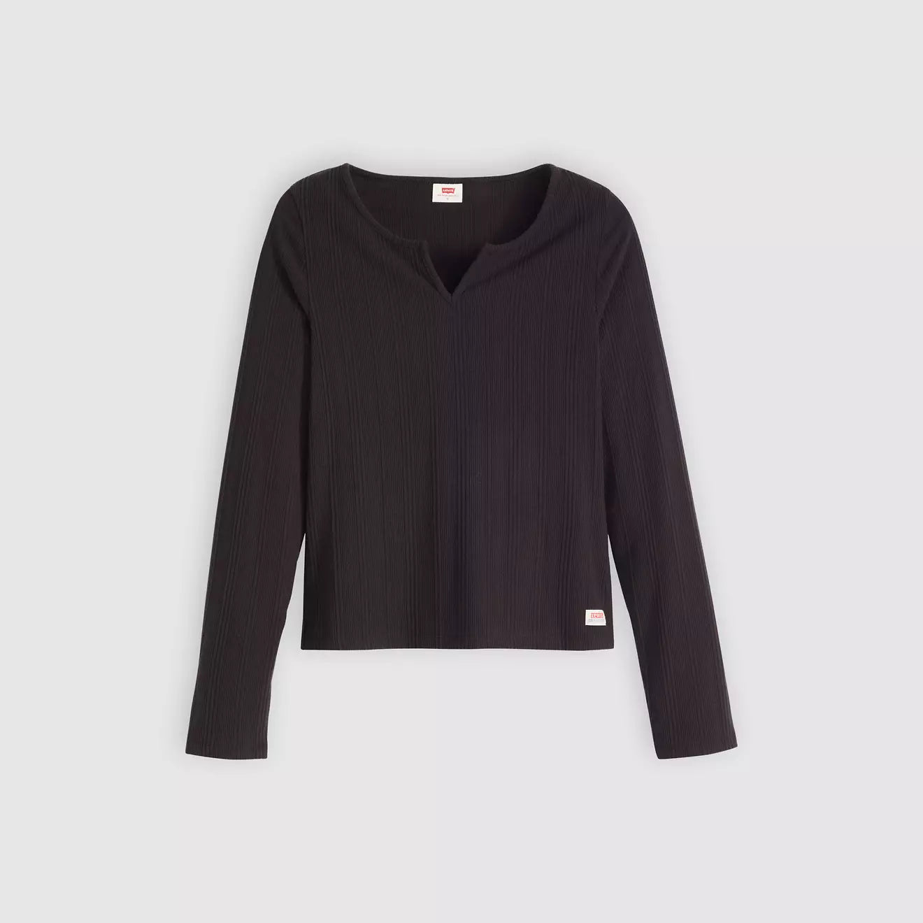 levi's® dry goods supersoft 超柔軟長袖 t恤 | 女裝   003Q10001XS- Black – Levi's 香港