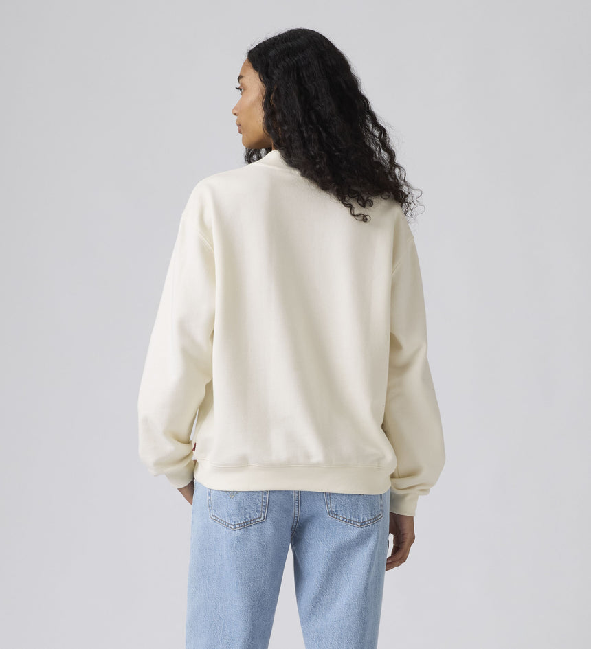 levi's® women's graphic collins mockneck sweatshirt 003R90003XS- White – Levi's Hong Kong