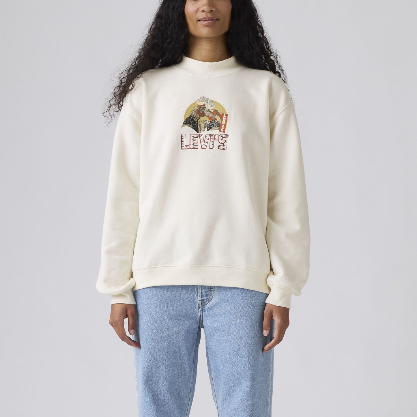 Levi's® Women's Graphic Collins Mockneck Sweatshirt