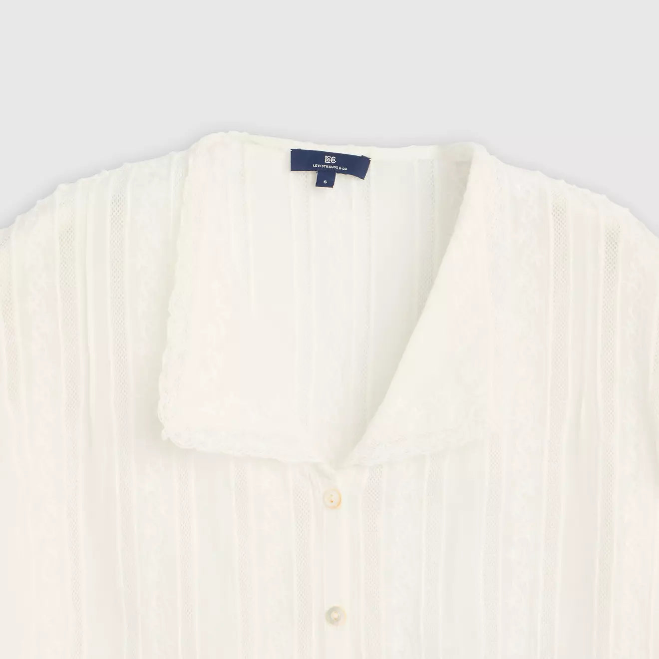 levi’s® women's bandit blouse 004TR0000XS- Medium Wash – Levi's Hong Kong