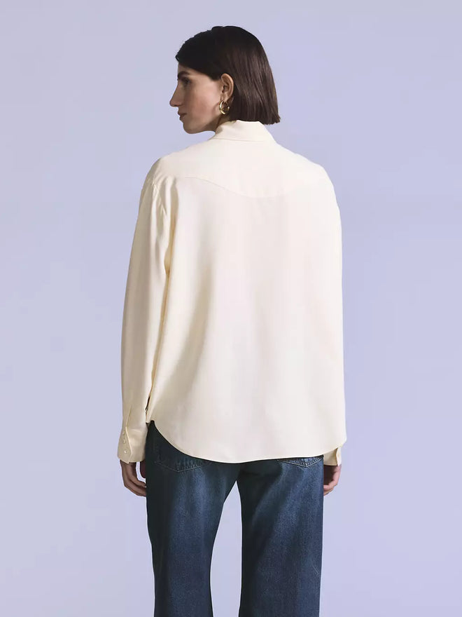 levi's® blue tab™ rider 騎士襯衫 | 女裝   004TS0000XS- White  – Levi's 香港