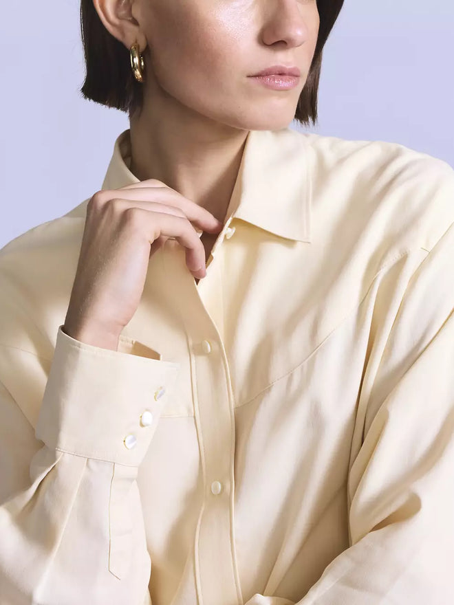 levi's® blue tab™ rider 騎士襯衫 | 女裝   004TS0000XS- White  – Levi's 香港