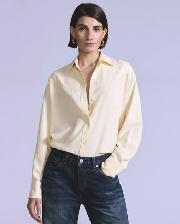 levi's® blue tab™ rider 騎士襯衫 | 女裝   004TS0000XS- White  – Levi's 香港