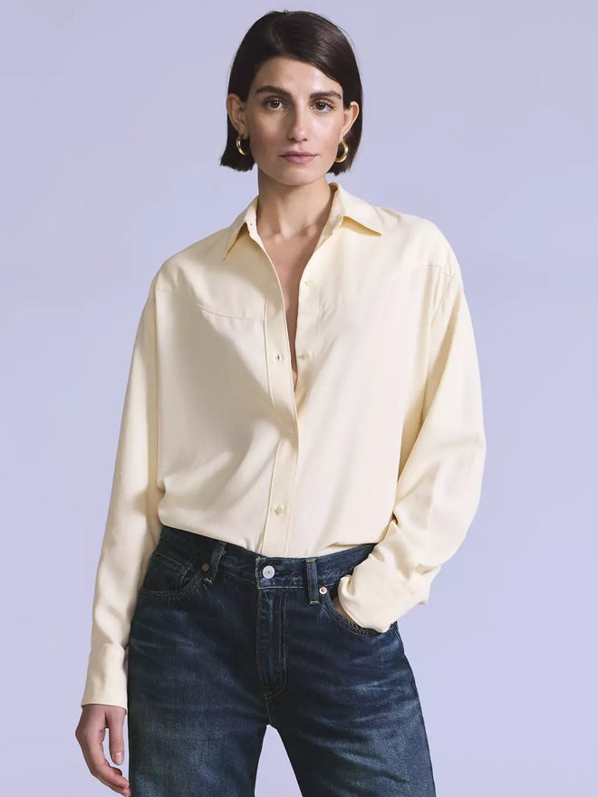 levi's® blue tab™ rider 騎士襯衫 | 女裝   004TS0000XS- White  – Levi's 香港