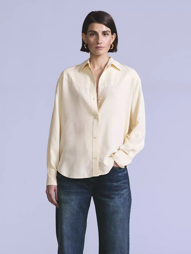 levi's® blue tab™ rider 騎士襯衫 | 女裝   004TS0000XS- White  – Levi's 香港