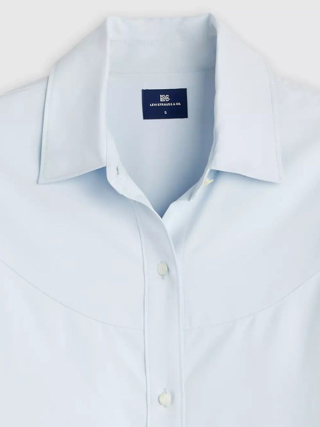 levi's® blue tab™ rider 騎士襯衫 | 女裝   004TS0001XS- Blue  – Levi's 香港