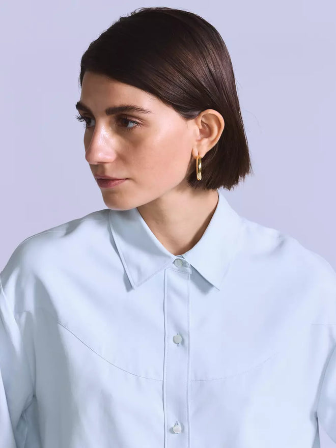 levi's® blue tab™ rider 騎士襯衫 | 女裝   004TS0001XS- Blue  – Levi's 香港