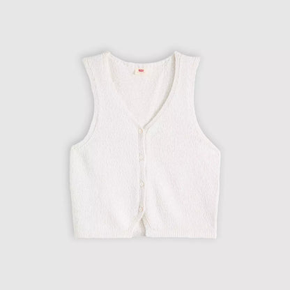 Levi's® Helen Mini Bouclé 迷你羊毛背心 | 女裝  