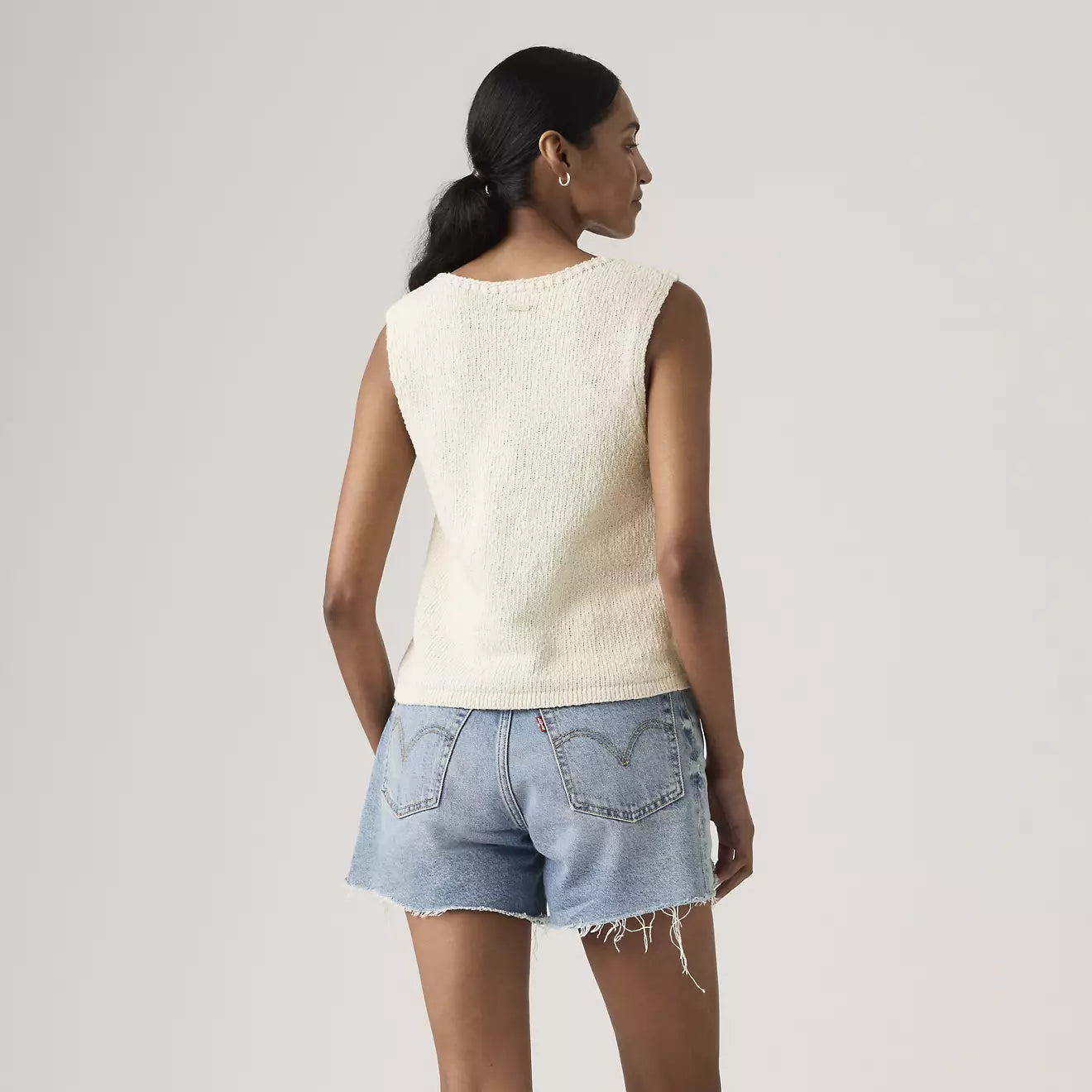 Levi's® Helen Mini Bouclé 迷你羊毛背心 | 女裝  